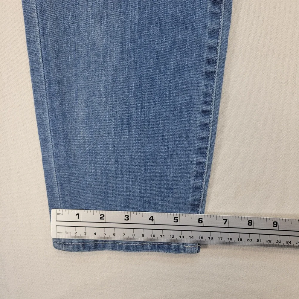 AG Adriano Goldschmied Jeans Kids 18 Blue The Noah Straight Medium Wash Denim